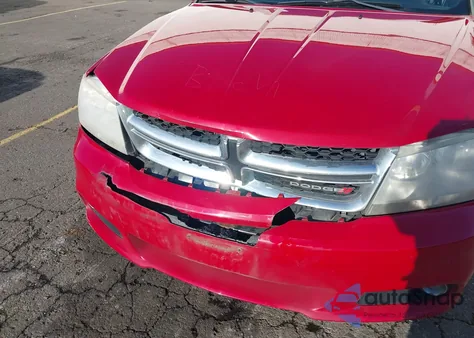 2013 Dodge Avenger Sxt from USA, damaged, VIN 1C3CDZCG5DN526507